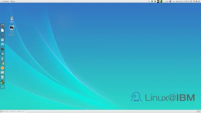 kaczor - a #linux w #ibm wygląda tak :) #pracbaza i troszkę #sap #pokazpulpit
