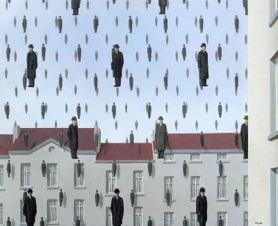 C.....l - Anomalie pogodowe!



Rene Magritte, Golconda, 1953, olej na płótnie, 100 x...