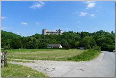 fjk8 - Zamek Wewelsburg, w 1933 został wydzierżawiony na okres stu lat przez SS. Urzę...