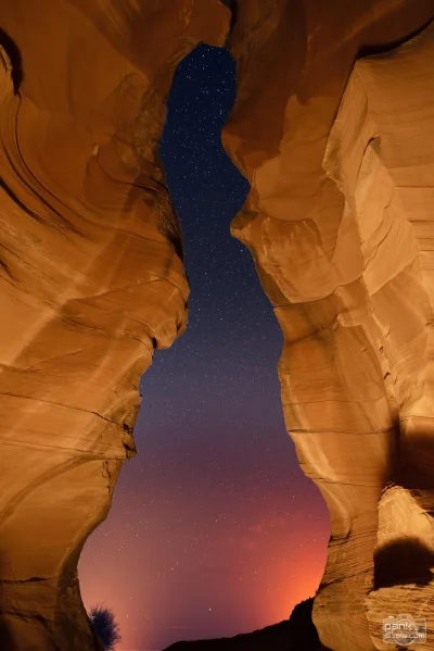 Montago - "Pani w gwiaździstej sukni" (The lady with starry dress), Antelope Canyon, ...