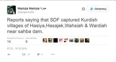 DowolnyNick - Kurdowie z Afrin w północnym Aleppo chyba zrozumieli, że zaraz ich sen ...
