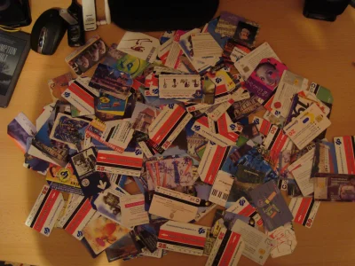 energetyk - Mirki właśnie znalazłem swoją starą kolekcję kart telefonicznych ponad 20...