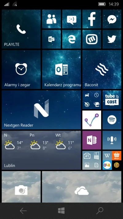 k.....n - Zainstalowałem #wp10beta Jakby kogoś ciekawiło jak to wygląda na #lumia735 ...