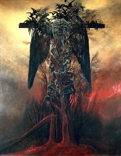 lukaszmarynczak - #beksinski #sztuka