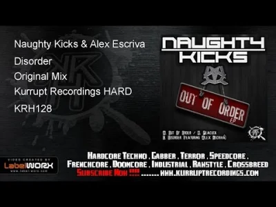 elChocholaterror - #hardmirko #hardcore Naughty Kicks & Alex Escriva - Disorder