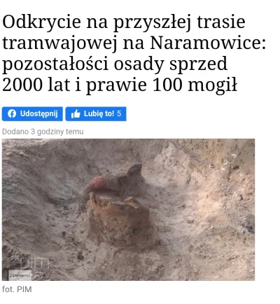 jaroty - No to tramwaje już pojechały. Jeszcze znajdą tam kości dinozaurów i zamiast ...