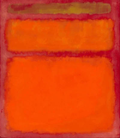 theone1980 - Orange, Red, Yellow - autor Mark Rothko – 86,9 mln USD #sztuka troche #p...
