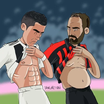 antychrust - Szkoda Higuaina. Dobry chłopak, a znowu będzie grillowanie.
#seriea #ac...