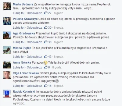 32andu - Małe podsumowanie historycznej pierwszej aukcji koni w Janowie po #dobrazmia...