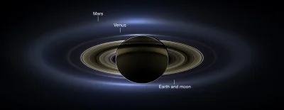 Altru - @Babuls: 

Ziemia widoczna zza Saturna.