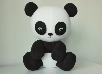 p.....e - Dzisiaj przedstawiam kolejnego pluszaka, tym razem jest to panda. Maskotka ...