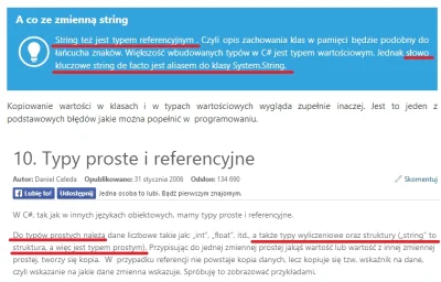 bartoneczek - #programowanie #siszarp #dotnet



No to jak to w końcu jest? String je...