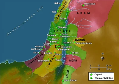 Lulu_Quest - @dupolot55: Ziemie starożytnych państw żydowskich Judy i Izraela wygląda...