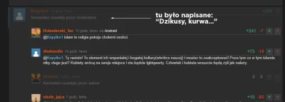 K.....1 - Pytanie do moderacji, skoro usuneliście mój komentarz czy to oznacza, że po...