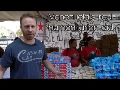 JaszczurReptylCzipke - Zły komuch Maduro zrujnował kraj, a teraz blokuje pomoc humani...