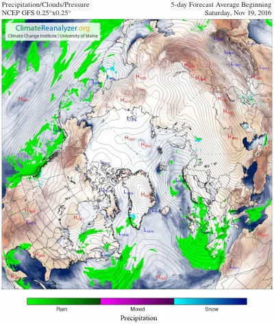 lycamob - Taki układ wyżowy (nad Syberią) zepchnął zimne masy powietrza nad Rosję, a ...