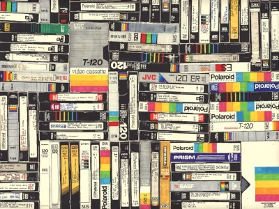 svenHan - #gimbynieznajo również mniej lub bardziej legalnych kaset video (VHS)