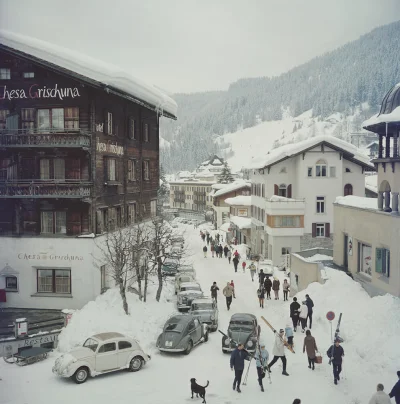 dzika-konieckropka - Zima w Klosters [Szwajcaria] - Hotel Chesa Grischuna in Klosters...