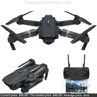 n____S - Eachine E58 Drone RTF 2.0MP Three Batteries - Banggood 
Cena: $48.99 (185.5...