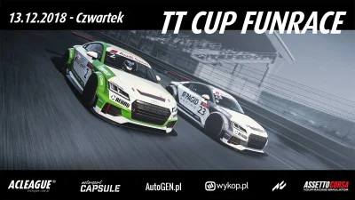 ACLeague - TT CUP FUNRACE - Live stream confirmed!
---------------------------------...