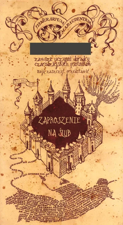 nimithril - przód zaproszenia