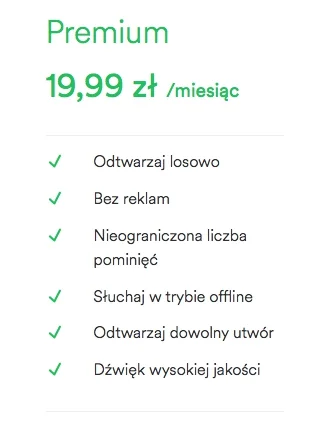 idl3r - #spotify
Mireczki - kto chce płatne konto za 10zł / miesiąc? (w sensie 50% t...