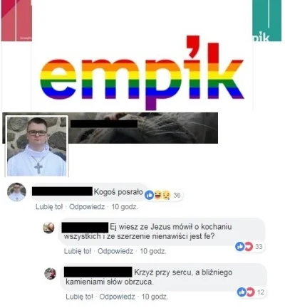 saakaszi - Fajny ten chrześcijanin, taki niemiłosierny.
#bekazkatoli #lgbt #rakconte...