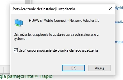 GreatDay - Sprobuj odinstalowac zaznaczajac "usun oprogramowanie urzadzenia" czy "usu...