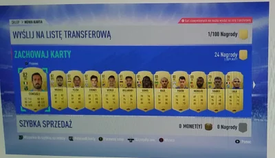 skywalker997 - Paczka za 100 k za tygodniowe XDDDDD
#fut