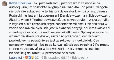 RobotKuchenny9000 - Tu komentarz Kazi pierwszej femnistki III RP. W sumie wychodzi na...