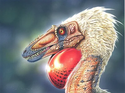 CrazyDino - Nietypowa ilustracja Alioramus remotus_, azjatyckiego krewniaka tyranozau...