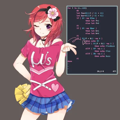 SpeedFight - #randomanimeshit #fizzbuzz #makinishikino #lovelive #vim #programowanie