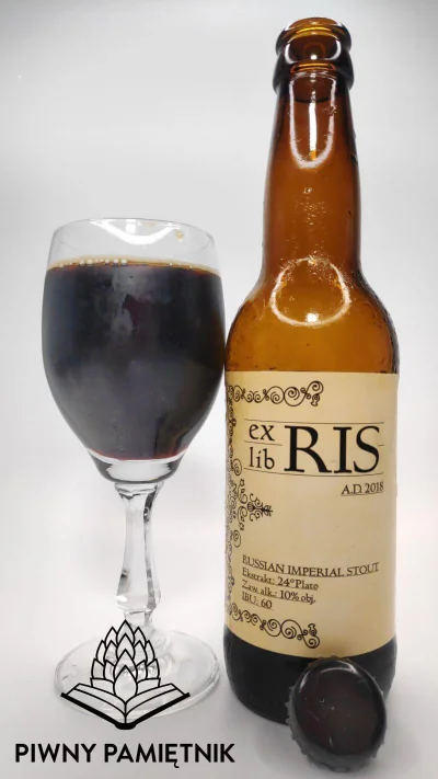 pestis - exlibRIS A.D. 2018 z Browaru Czarna Owca

Styl: Imperial Stout / Russian I...