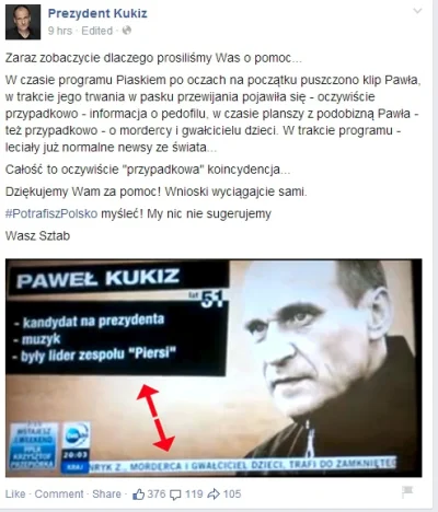 m.....o - Kolejna część spisku uderzającego w Pawła Cookiesa