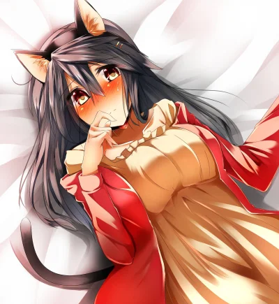 BlackReven - #randomanimeshit #tsukuikachou #kantaicollection #haruna #neko