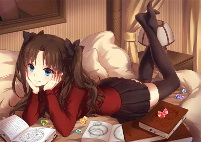 l.....f - #randomanimeshit #fate #rintohsaka #tohsakarin #zakolanowkianime #anime #pi...