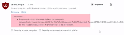 Ziombello - Mireczki, uBlock co jakiś czas wywala mi taki błąd. 
Wcześniej miałem te...