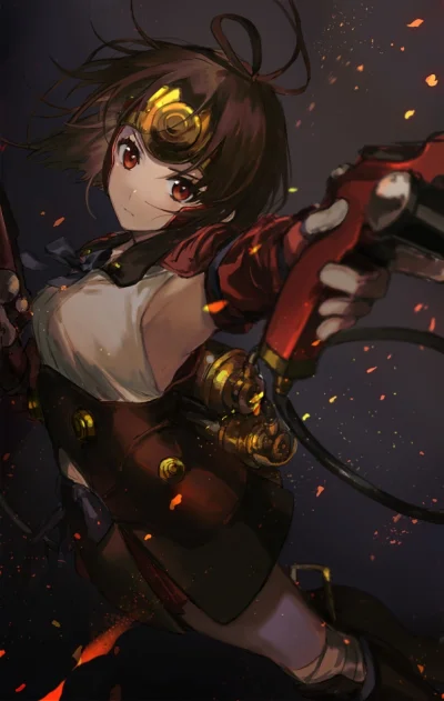 Sentox - #randomanimeshit #koutetsujounokabaneri #mumei #redeyesalert #