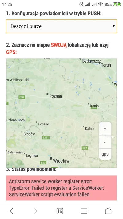 gosciu - Próbuj ustawić powiadomienia na tel z androidem i wyskakuje mi coś takiego j...