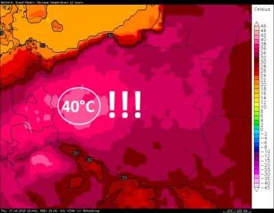 McCzarny - Szykuje się gorące lato.
#pogoda #polska