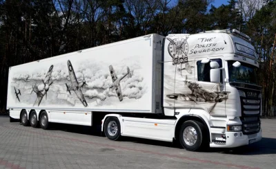 Artktur - Polska ciężarówka upamiętniająca Dywizjon 303 jeżdżąca m.in przez Anglię.
...