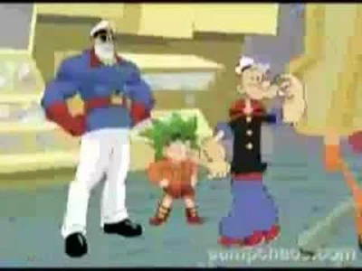 Tom1212 - Popeye robi porządek nawet z chińskimi bajkami!