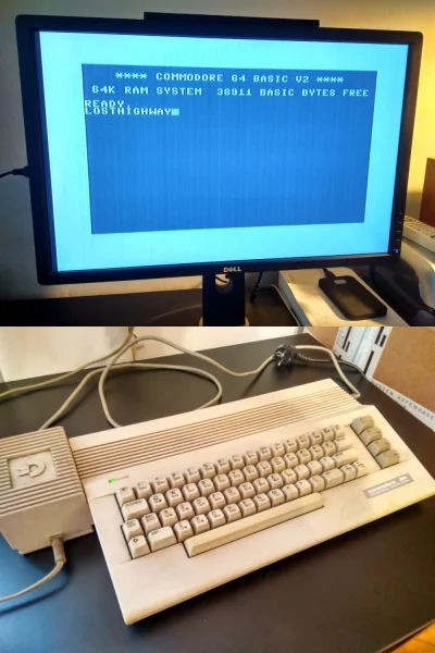 LostHighway - No i stało się #rozdajo małe #retrocomputing Dla zainteresowanych do wy...