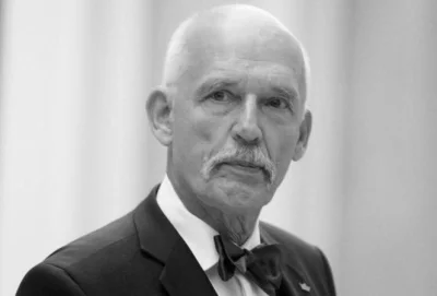 jarema87 - Dziś w nocy w swoim mieszkaniu na powiślu zmarzł Janusz Korwin Mikke #gown...