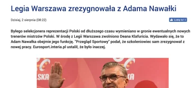 MlLF - Tutaj całkowicie inna informacja ( ͡° ͜ʖ ͡°)
https://www.rmf24.pl/sport/news-...