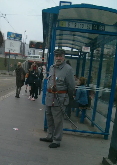 DonLino - Józef czekający na tramwaj nr. 4
#jozefywojny #krakow