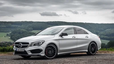 pasazerautobusu - Dziś Merc CLA 45 AMG, z przodem od SUV-a, a tyłem od Renault Thalia...