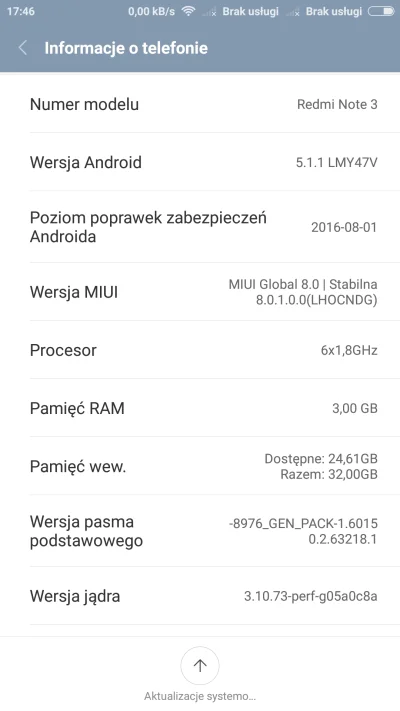 dzonyiks - Zakupiłem Xiaomi Redmi Note 3 Pro ze strony 

W regionie nie ma Polski i...