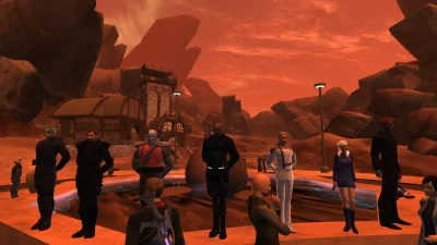 Bager - W grze Star Trek Online gracze gromadzą się na Vulcanie by uczcić pamięć: