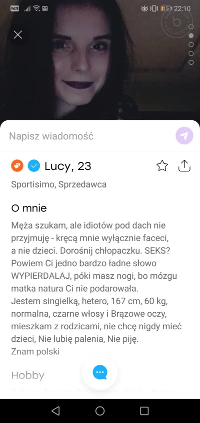 seshh - ciężki przypadek #p0lka
#badoo #tinder #randkujzwykopem #logikarozowychpaskow...